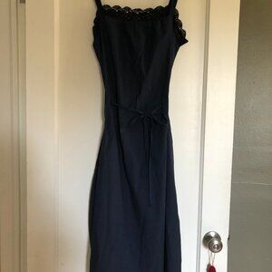 H+ Hannoh Wessel Cotton Lace-Trimmed Slip Dress